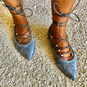 AUTHENTIC Valentino Garavani Rockstud Ballerina Flats